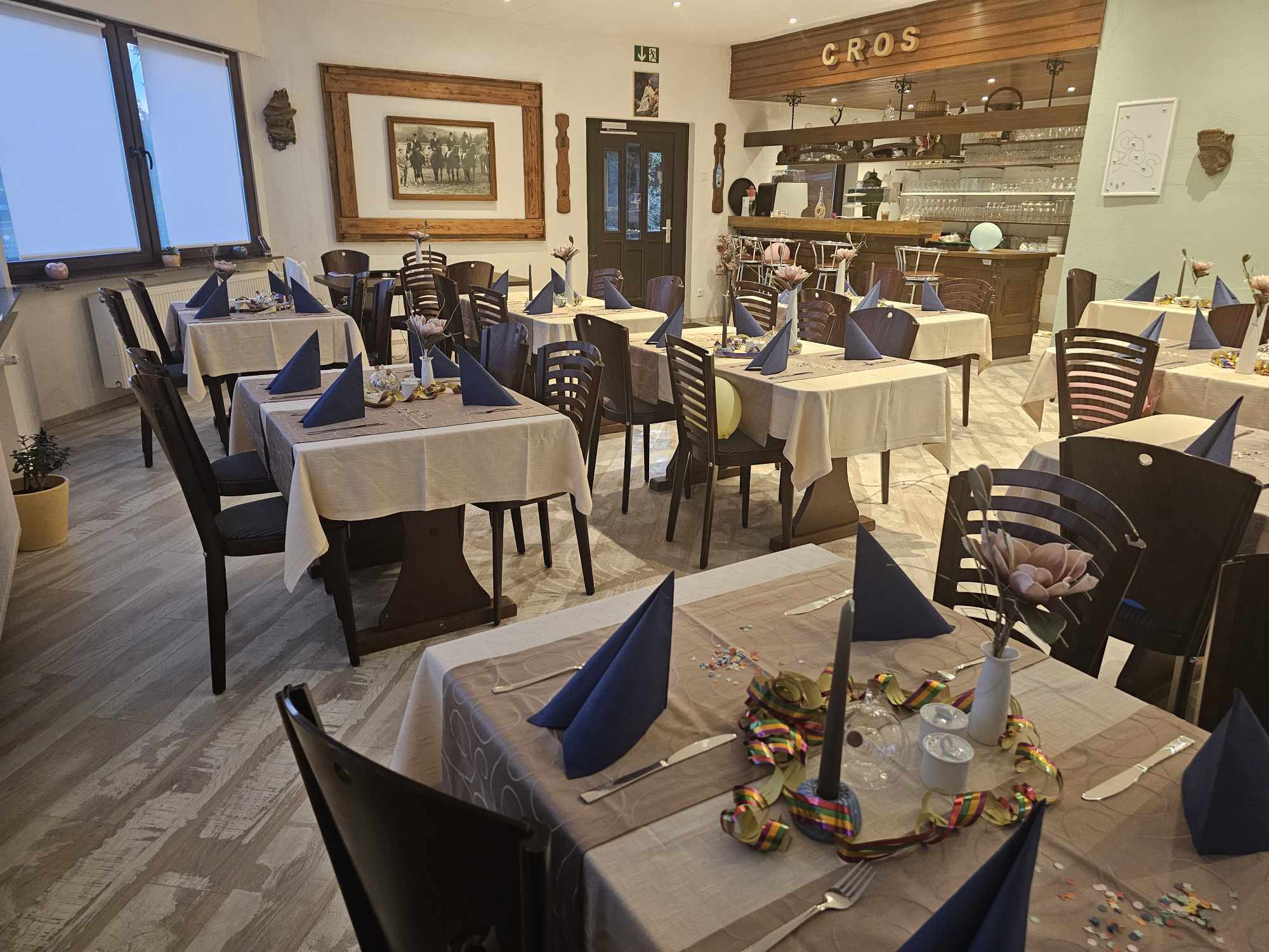 Private Feier im Restaurant CROS